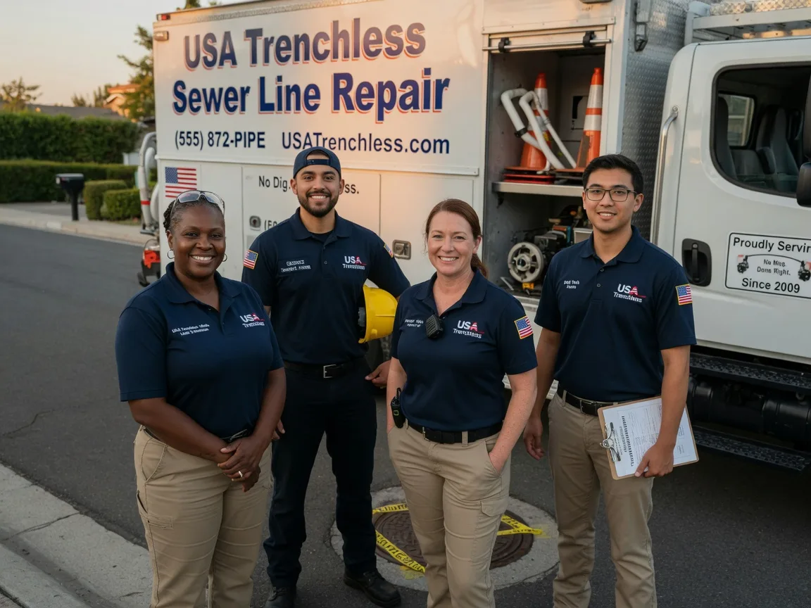 Sewer Line Repair company in Afton, OK